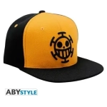 ONE PIECE - Snapback Cap - Black & Yellow - Trafalgar