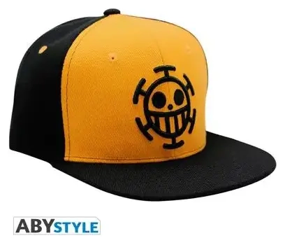 ONE PIECE - Snapback Cap - Black & Yellow - Trafalgar