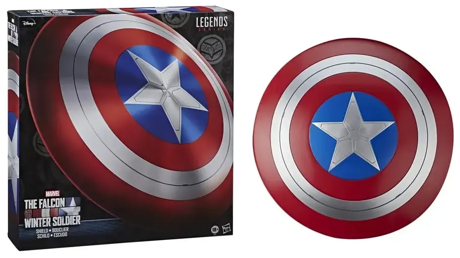 Marvel Legends Falcon and Winter Soldier Captain America Role Play Shield