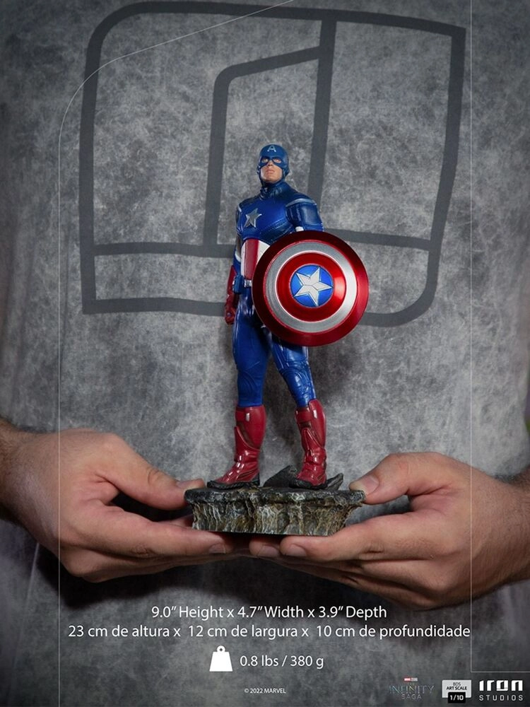 Captain America Battle of NY - The Infinity Saga BDS Art Scale 1/10