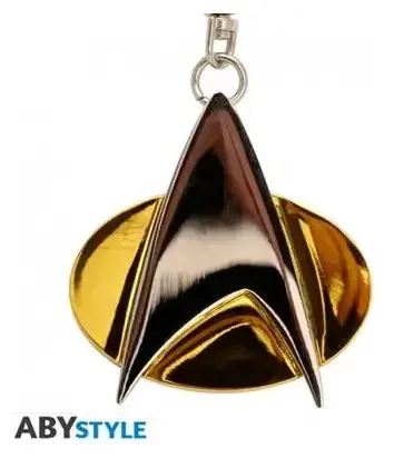 STAR TREK - Keychain 3D "Communicator Badge"