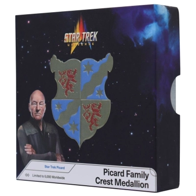 Star Trek Picard Family Crest Limited Edition Medallion