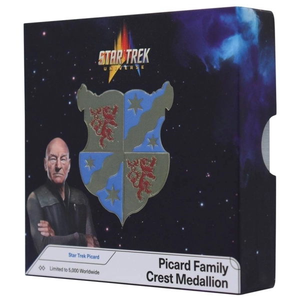 Star Trek Picard Family Crest Limited Edition Medallion