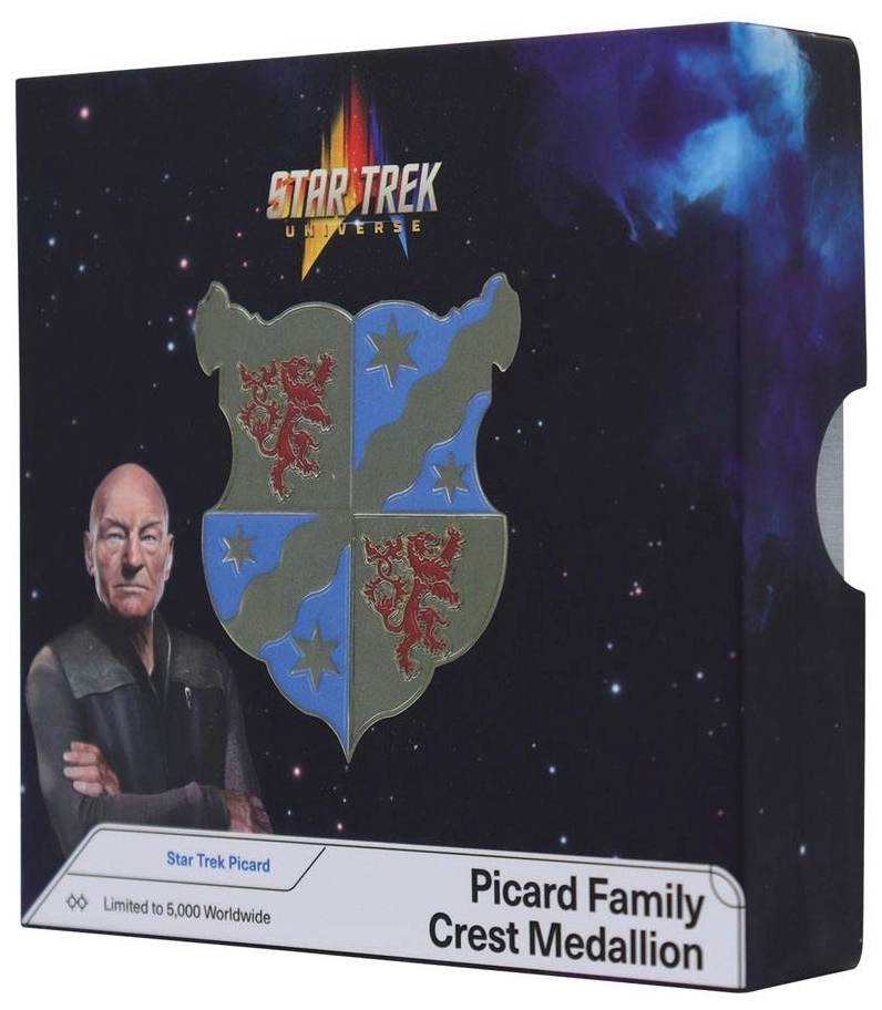 Star Trek Picard Family Crest Limited Edition Medallion