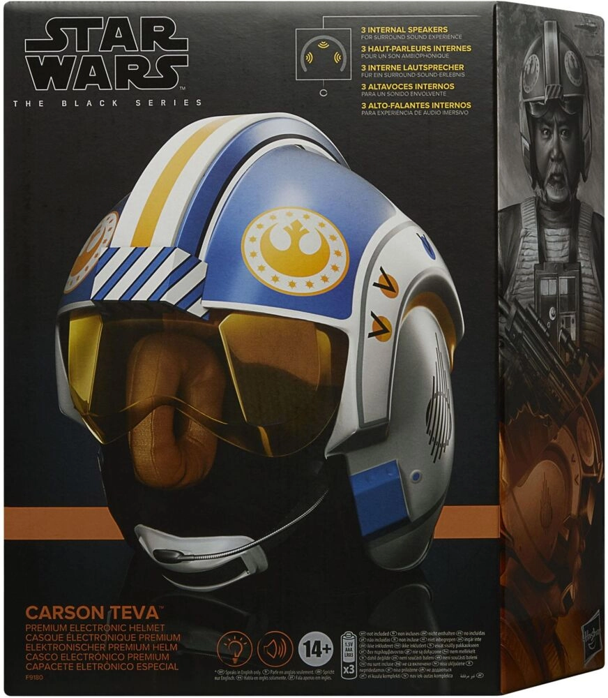 Star Wars The Black Series Carson Teva Electronic Helmet