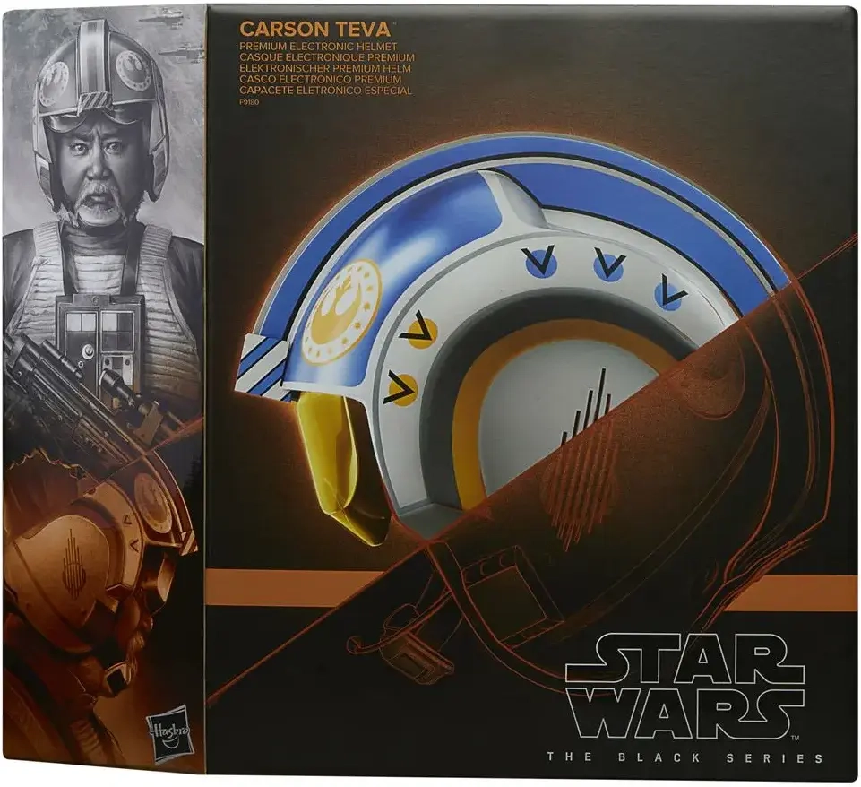 Star Wars The Black Series Carson Teva Electronic Helmet