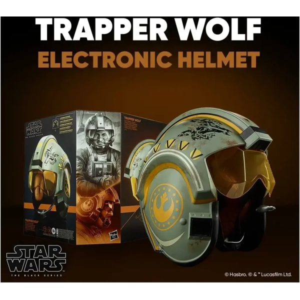 Star Wars The Black Series Trapper Wolf Electronic Helmet