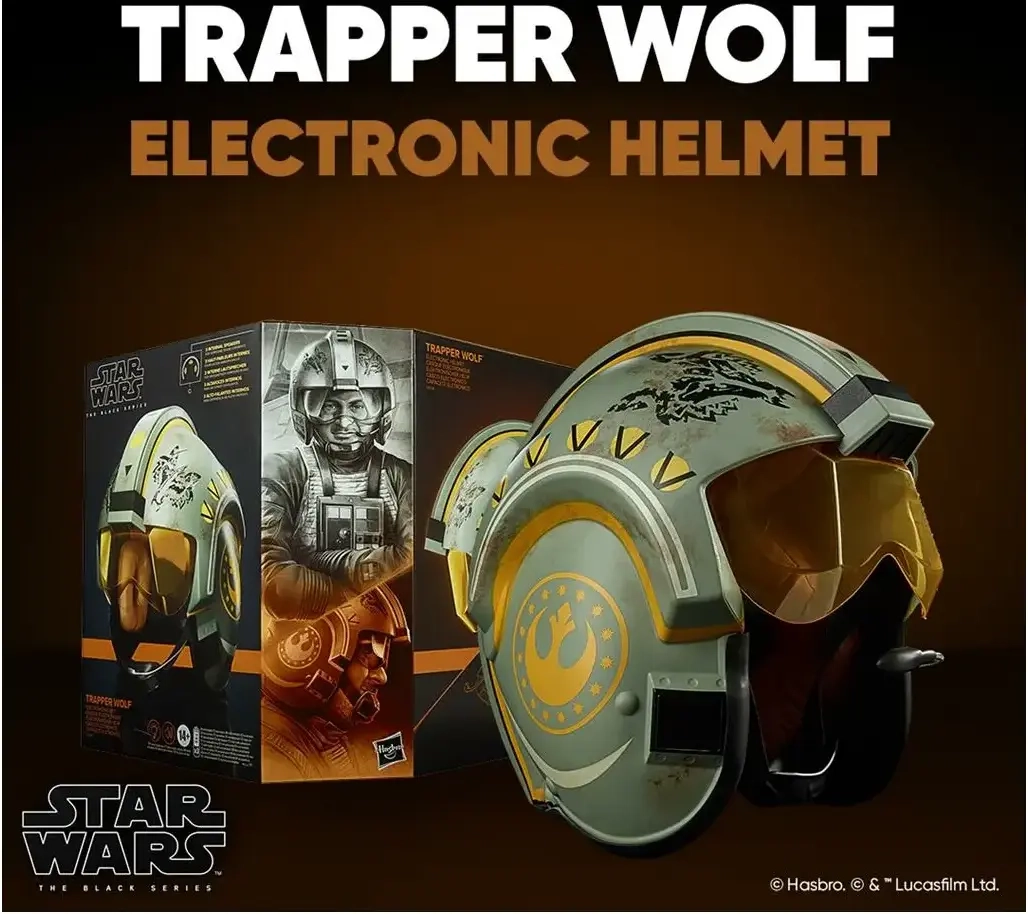 Star Wars The Black Series Trapper Wolf Electronic Helmet
