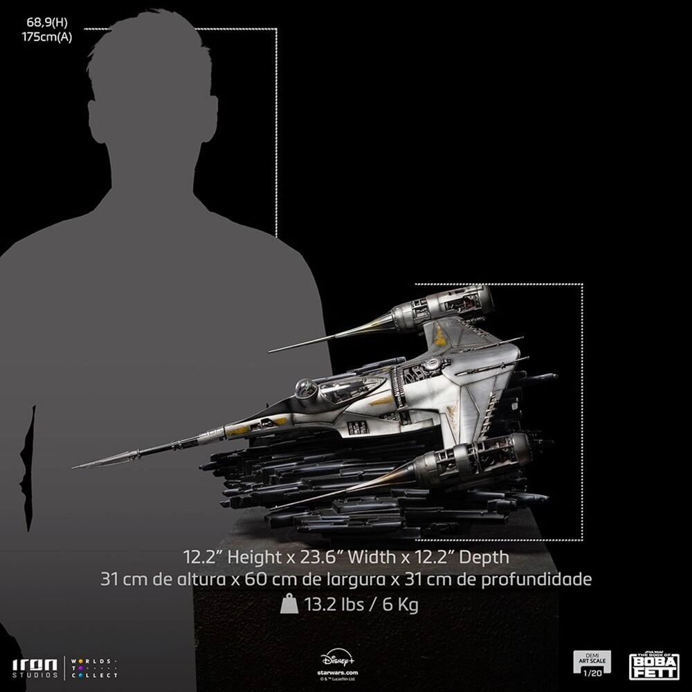 Star Wars Mando’S N-1 Starfighter Demi Scale 1/20