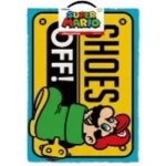 Super Mario (Shoes Off Colour) Door Mat