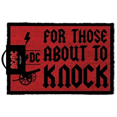 Pyramid Door Mats - AC/DC (For Those Who Knock)