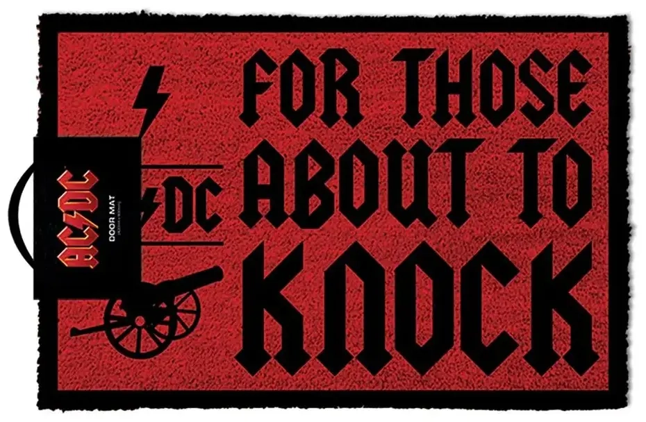 Pyramid Door Mats - AC/DC (For Those Who Knock)