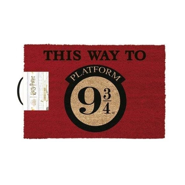Harry Potter (This Way To Platform 9 3/4) 60X40 Coir Door Mat