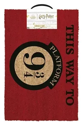 Harry Potter (This Way To Platform 9 3/4) 60X40 Coir Door Mat