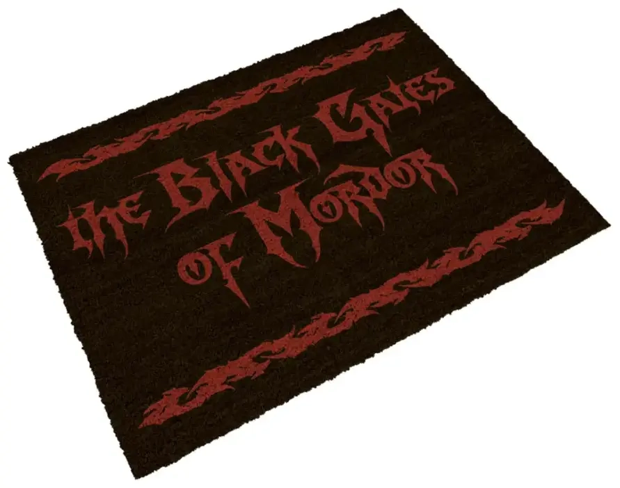 The Black Gates Of Mordor Doormat 60X40 The Lord Of The Rings