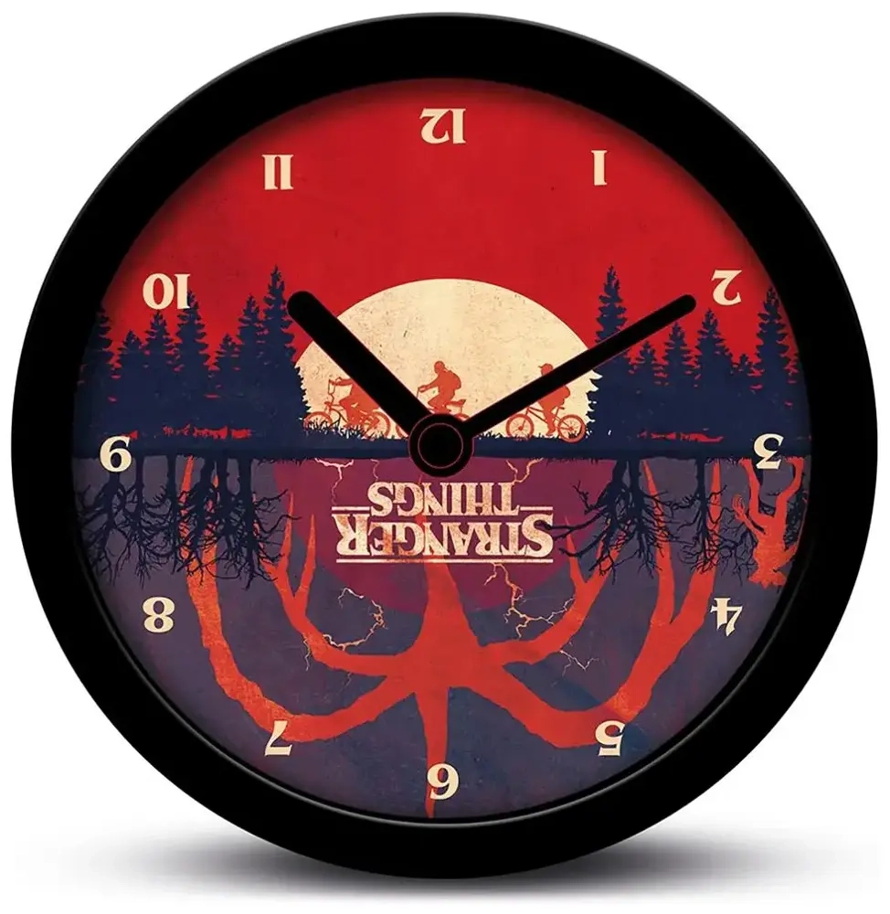 Stranger Things - Upside Down Desk Clock
