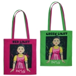 Tote Bag red, green - Squid Game
