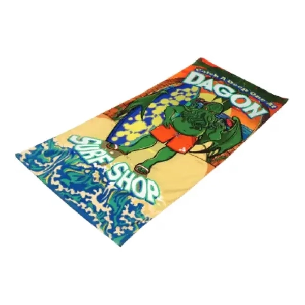 Cthulhu Dagon Surf Shop Beach Towel