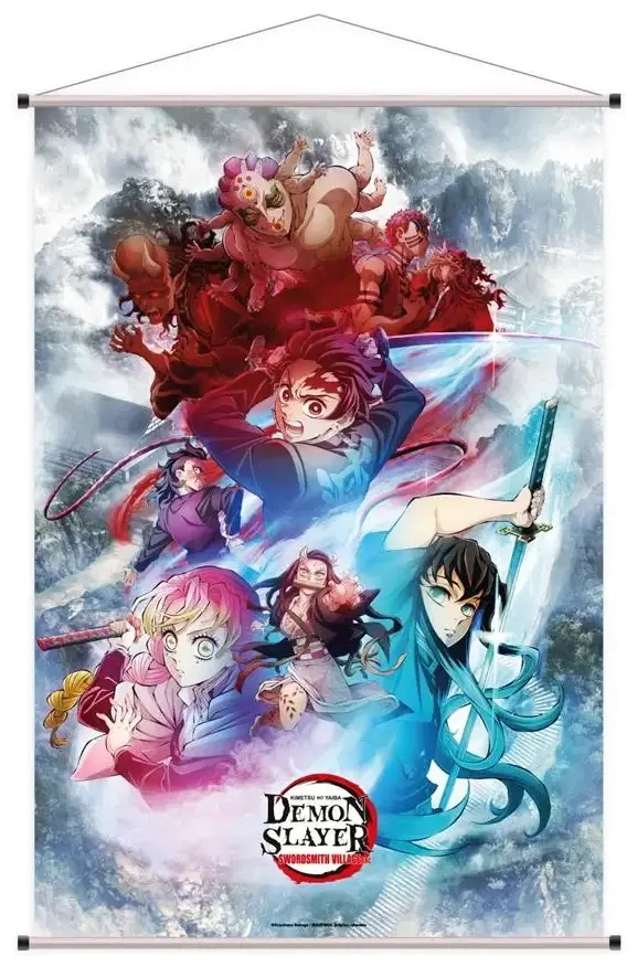 Demon Slayer - Swordsmith Village Arc - Ver. A - Wallscroll - 60x90cm