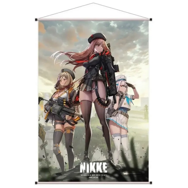 Goddess of Victory: Nikke - Rapi, Anis, Neon - Wallscroll - 60x90cm
