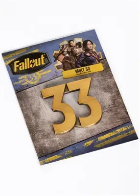 Fallout Vault 33 Pin