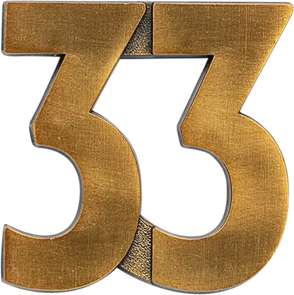 Fallout Vault 33 Pin