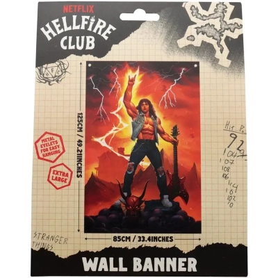 Stranger Things Eddie Munson Wall Banner