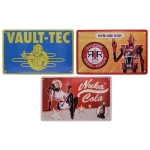 Fallout Tin Sign Set