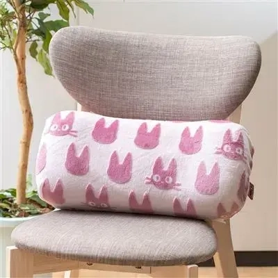 Ghibli Opalised block cushion Jiji silhouette - Kiki's Delivery Service
