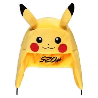 Pikachu Plush Trapper Hat (female Shape)