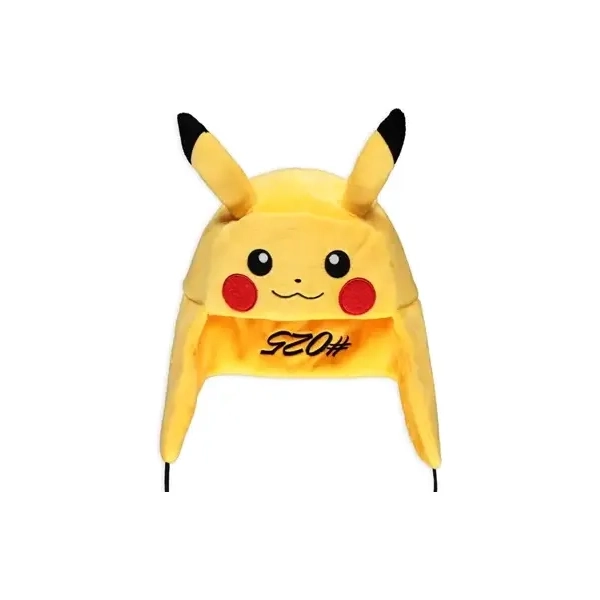 Pikachu Plush Trapper Hat (female Shape)