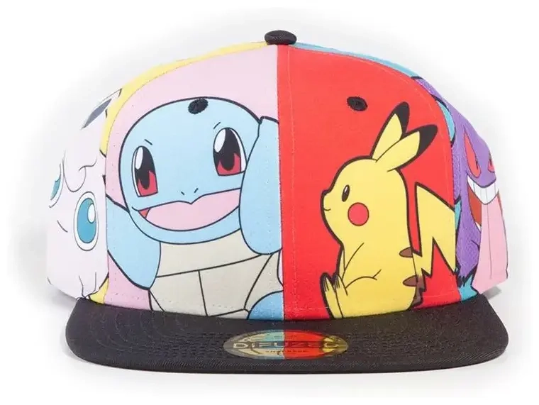 Pokémon - Multi Pop Art - Snapback Cap