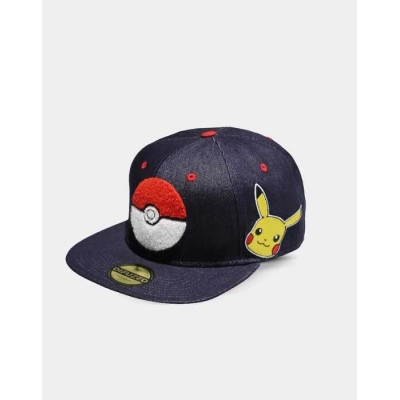 Pokémon - Pokéball - Denim Snapback Cap