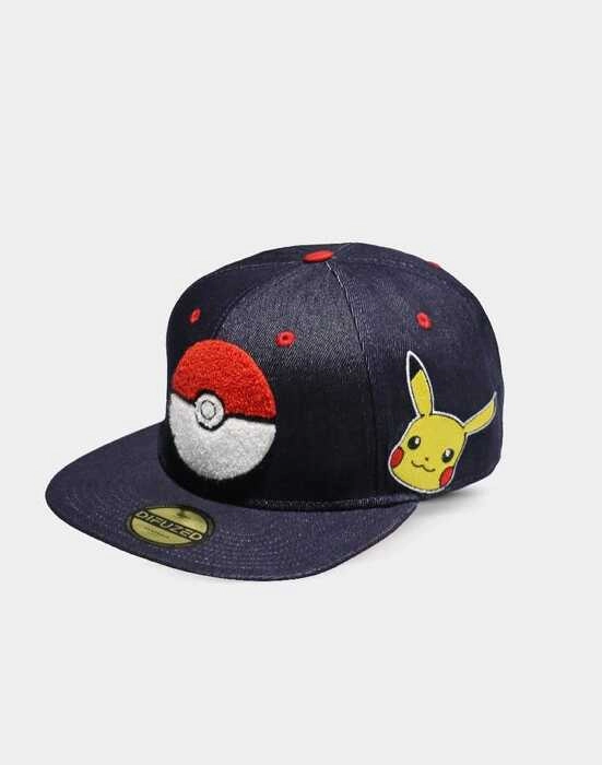 Pokémon - Pokéball - Denim Snapback Cap