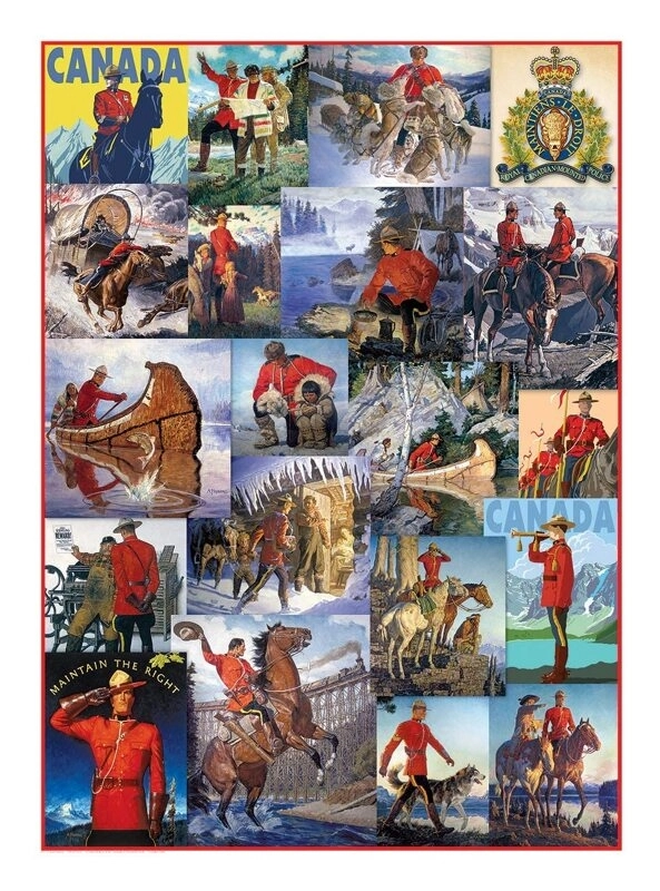 Royal Canadian Mounted Police - Collage