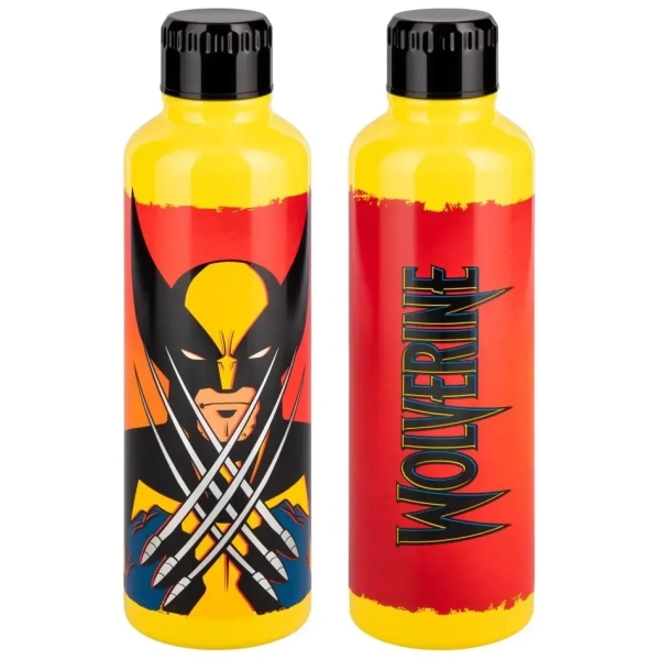 X-Men Wolverine Metal Water Bottle