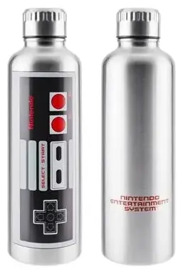 Nintendo - NES Metal Water Bottle