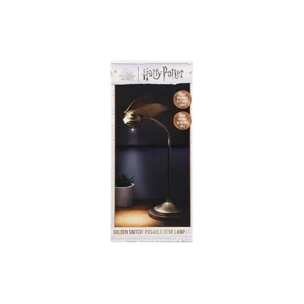 Harry Potter Golden Snitch Posable Desk Lamp