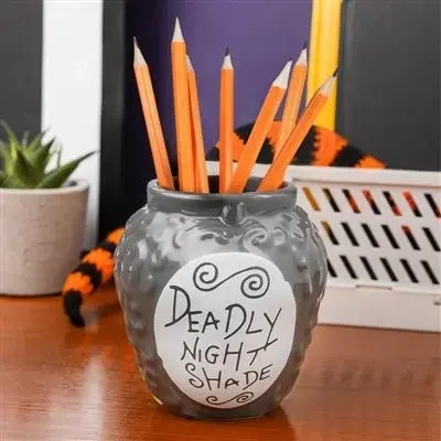 The Nightmare Before Christmas Deadly Nightshade Pen and Plant Pot