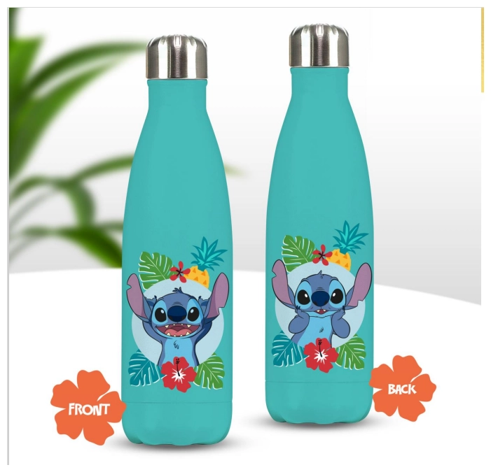 Disney Classics Stitch Metal Water Bottle