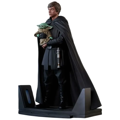 Star Wars: The Mandalorian Luke Skywalker And Grogu Premier Collection 1/7 Scale Statue