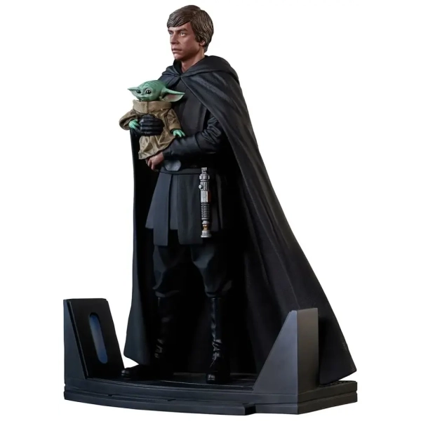 Star Wars: The Mandalorian Luke Skywalker And Grogu Premier Collection 1/7 Scale Statue