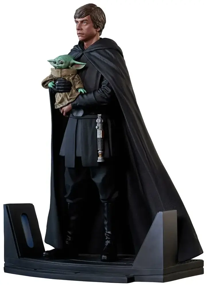 Star Wars: The Mandalorian Luke Skywalker And Grogu Premier Collection 1/7 Scale Statue