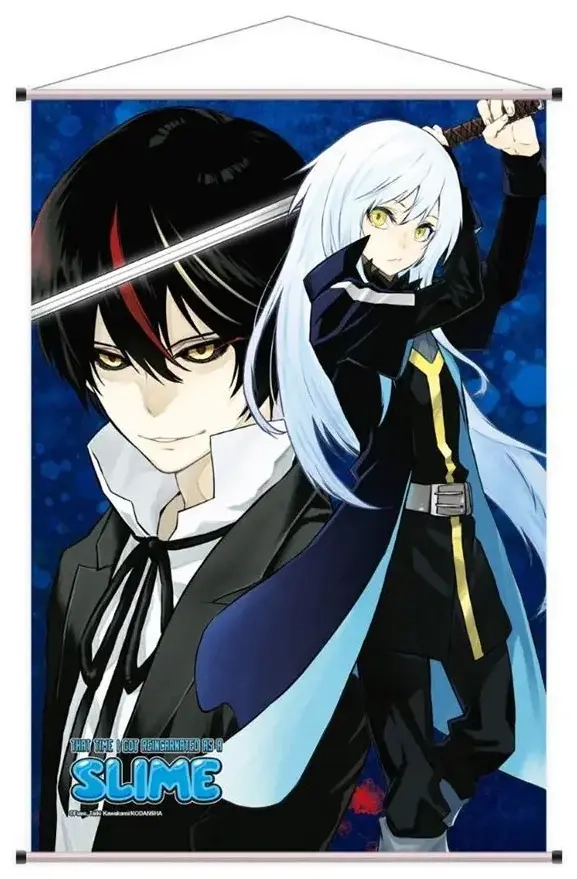 That Time I Got Reincarnated As A Slime - Wallscroll - Rimuru & Diablo