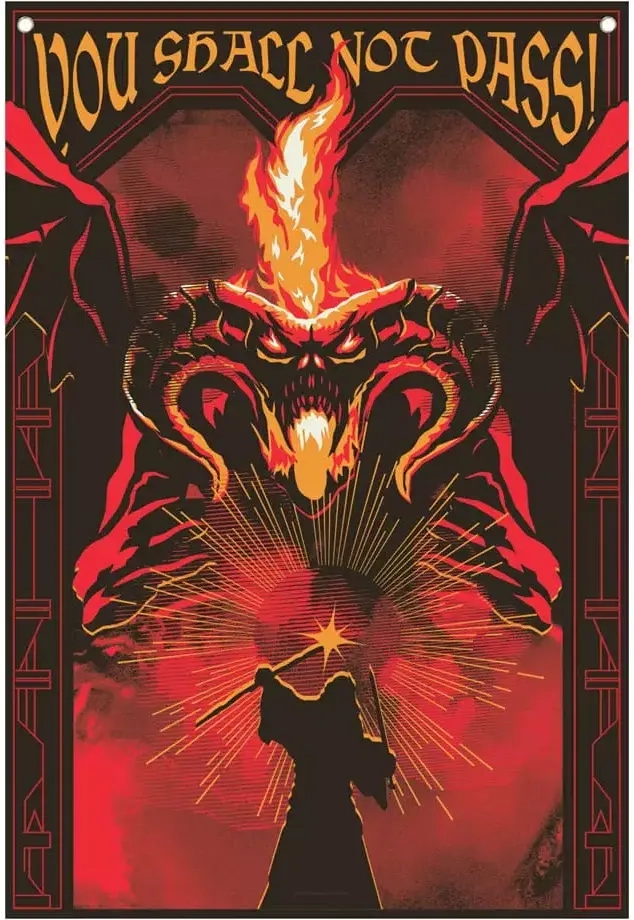Lord of the Rings Wall Banner