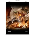 UP - Wall Scroll - The Rise of Tiamat - Dungeons & Dragons Cover Series