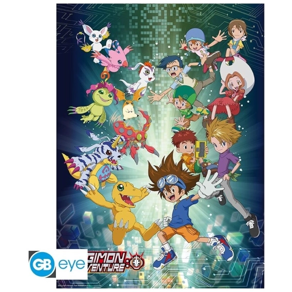 DIGIMON - Poster Chibi 52x38 - Digi-World 