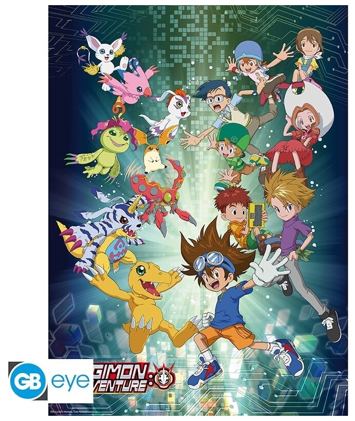 DIGIMON - Poster Chibi 52x38 - Digi-World 