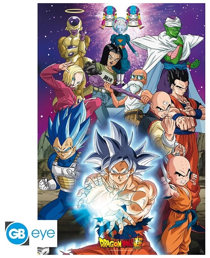 DRAGON BALL SUPER - Poster Maxi 91.5x61 - Universe 7