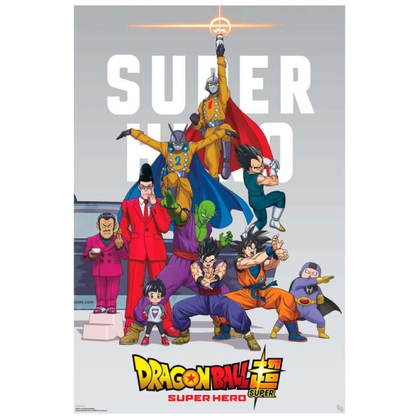 DRAGON BALL HERO - Poster Maxi 91.5x61 - Group